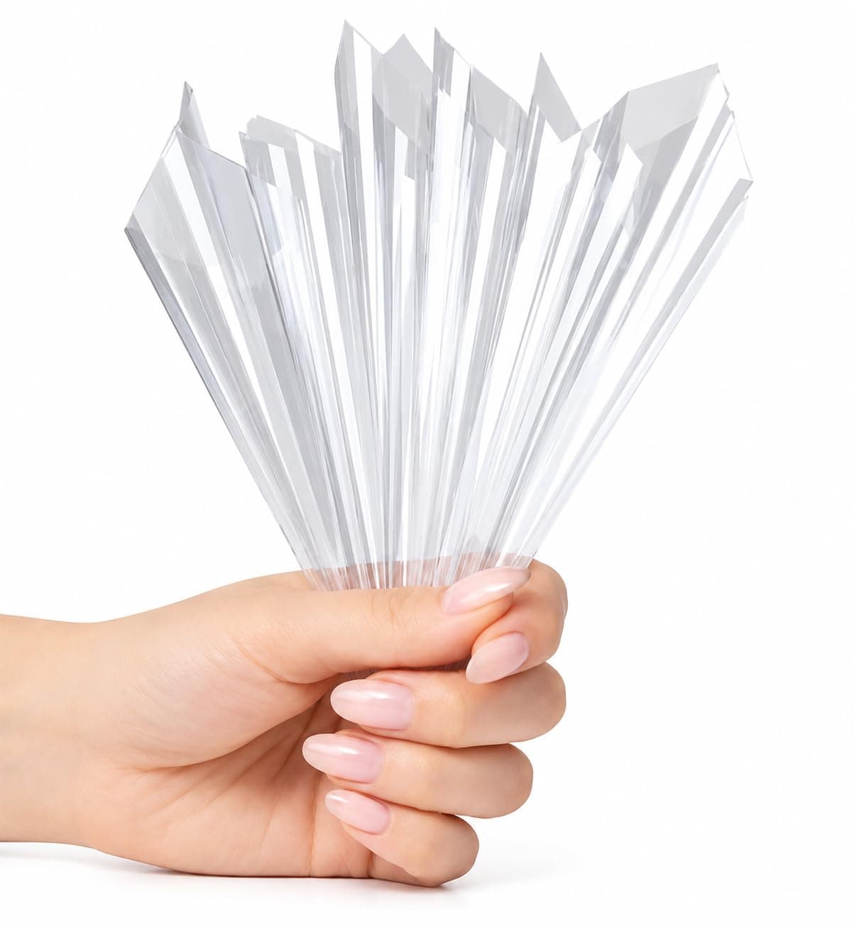 Pre-Rolled Cellophane Cones – Pack of 12 – Transparent Cones for Henna and Crafts